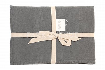 LIL CUNOBA Скатерть льняная, 150x180, 100% лен , Grey