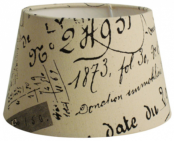 Абажур круглый Notary